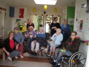 Les résidents des Grands Jardins sont aussi de la fête!!